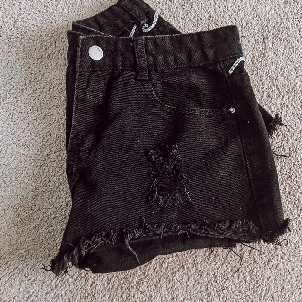 Black shorts